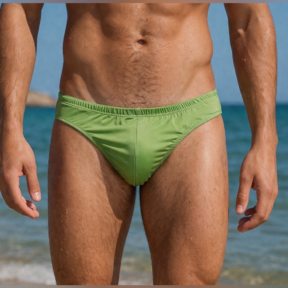 Men’s Luxury Swim Briefs Boohoo Man Med NWOT